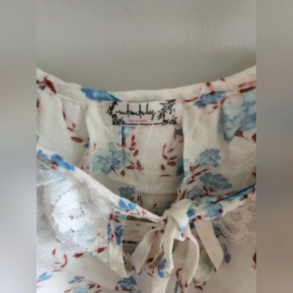 NWT FREE PEOPLE Take It Away Bodysuit size medium floral Womens - Picture 10 of 13